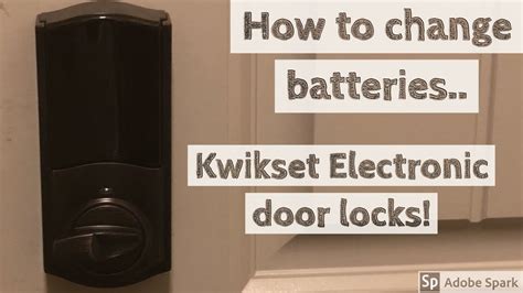 How to change the battery on kwikset smart lock - dannymeta.com