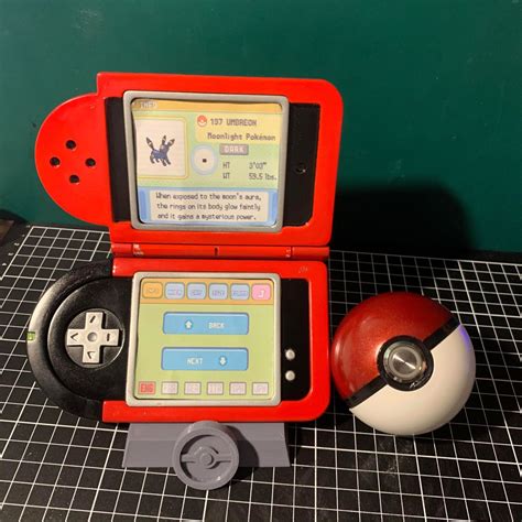 Pokemon Sinnoh Region Pokedex 3D File for Cosplay - Etsy Canada