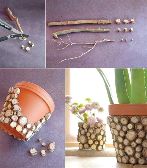 25 Great DIY Home Crafts Tutorials - BeautyHarmonyLife | Diy flower pots, Unique flower pots ...