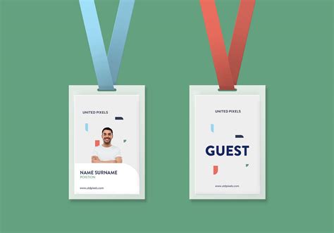 Free ID Card Mockup (PSD)