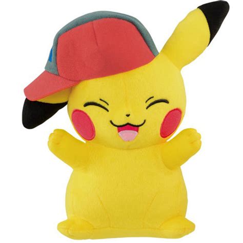 Pokemon Pikachu Plush Ash Cap (Sinnoh Version) | PLAYe