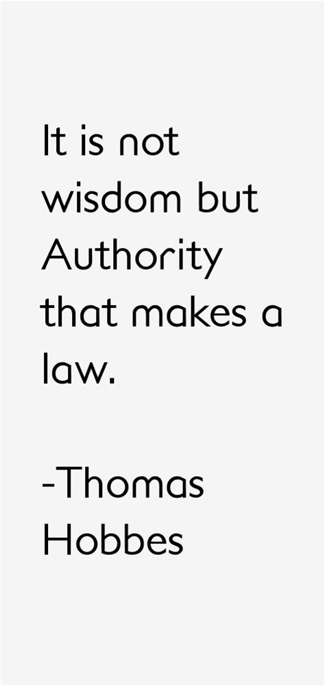 Thomas Hobbes Quotes & Sayings