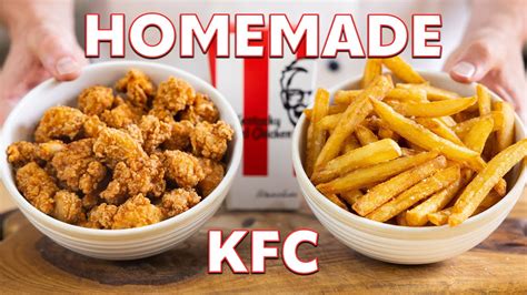 Watch Homemade KFC Popcorn Chicken & Chips Video Online