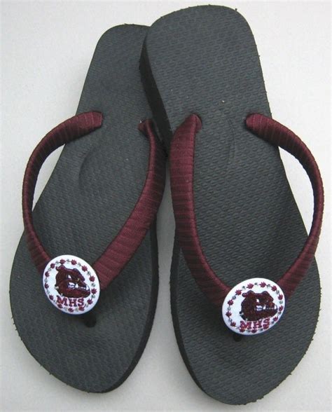 College & High School Flip Flops by FlipFlopsforAllShop on Etsy