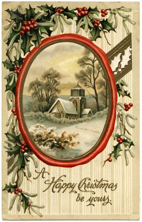 Victorian Christmas Cards Printable