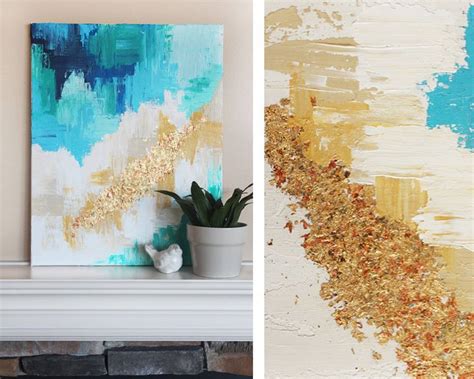 Create Your Own Art With These Abstract Art DIYs | Apartment Therapy