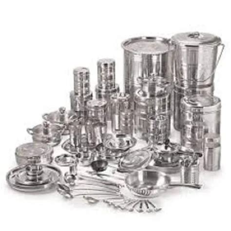 Stainless Steel Bartan Set – vikrii makes your business grow