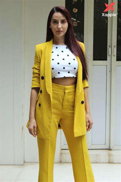 Nora Fatehi Snapped At T Series For Her Saki Saki Song Launch - Photos 2023