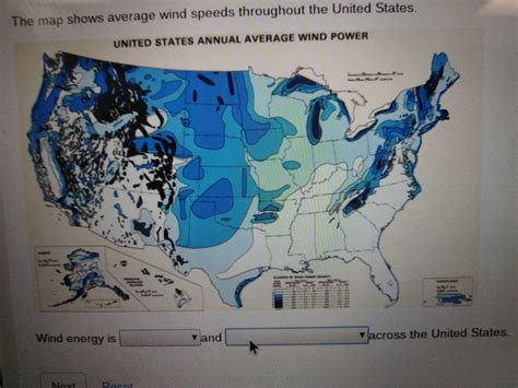 Wind Speed Map Usa