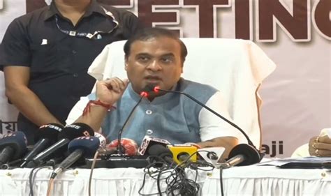 CM Himanta Biswa Sarma announces next Cabinet meeting in Silchar; rules ...