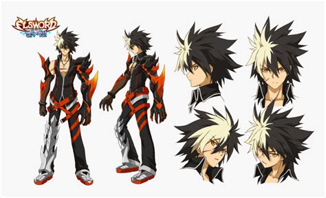 Elsword Anime Characters Sheets - Elsword El Lady, HD Png Download , Transparent Png Image - PNGitem