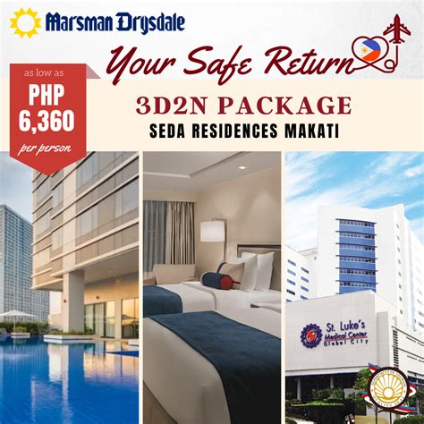 SEDA Residences Makati | Marsman-Drysdale Travel Inc. | travel and ...