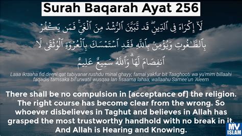 Surah Al-Baqarah Ayat 254 (2:254 Quran) With Tafsir - My Islam