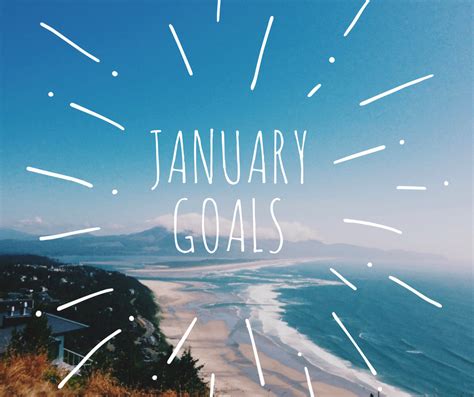 A Path Unpaved: January Goals (2017)