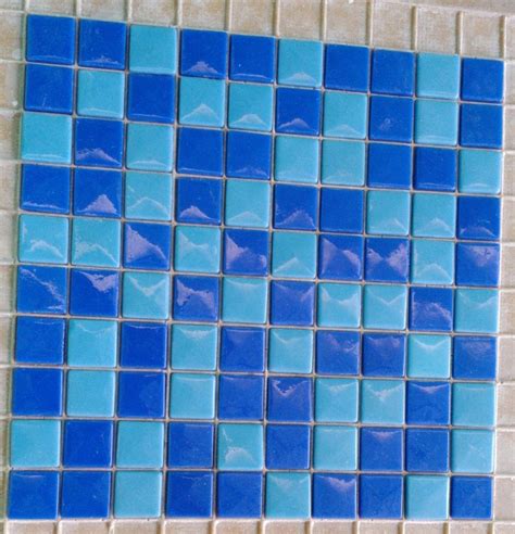 Ceramic Blue 24.5mm Swimming Pool Floor Tile, Large (12 inch x 12 inch) at Rs 55/piece in Agra