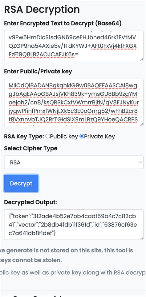 go - How to decrypt an encrypted message with RSA private key - Stack ...