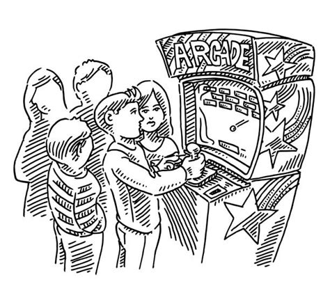 1,400+ Kids Arcade Stock Illustrations, Royalty-Free Vector Graphics & Clip Art - iStock