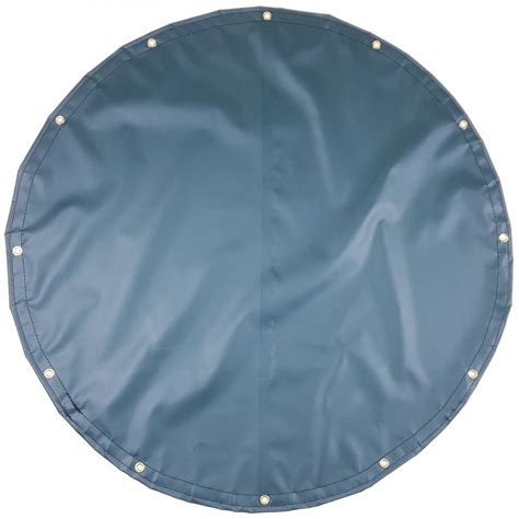 Custom Size Round Baseball Field Tarps / Infield Spot Covers - 18oz ...