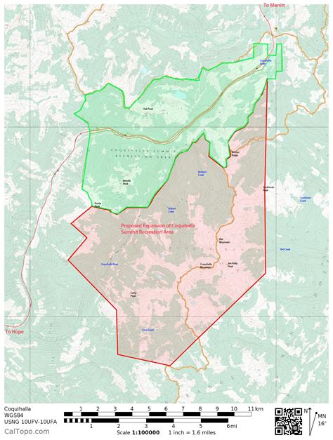 Coquihalla Highway Map / Five taken to hospital after one of two ...