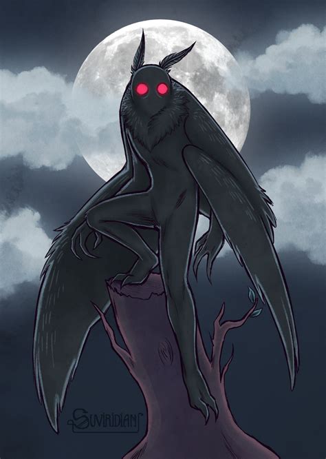 Mothman by suviridian on DeviantArt