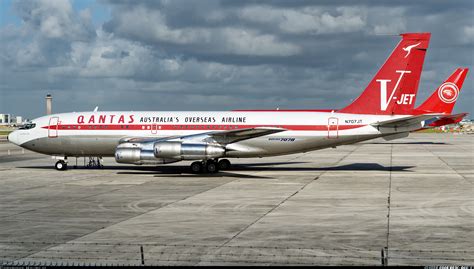 Boeing 707-138B - Qantas (John Travolta) | Aviation Photo #6244445 ...