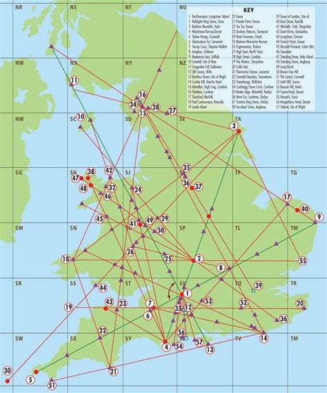 ley lines of England | Ley lines, History, Earth grid