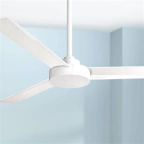 52" Minka Aire Roto Flat White Ceiling Fan - #6H278 | Lamps Plus | White ceiling fan, Ceiling ...