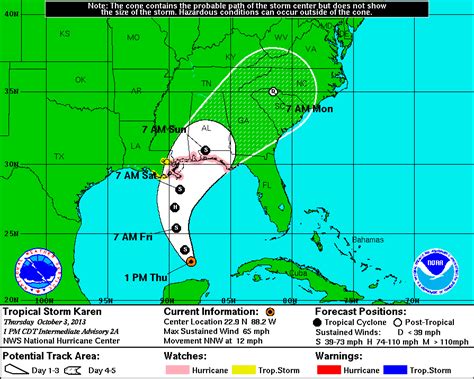 Hurricane Hal's Storm Surge Blog: Surge Maps from Tropical Storms along ...