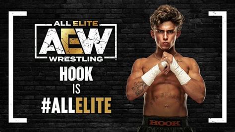 Official: HOOK Signs with AEW - On Tap Sports Net