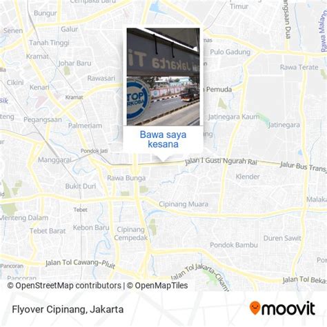 perhentian Flyover Cipinang - Rute, Jadwal, dan Tarif