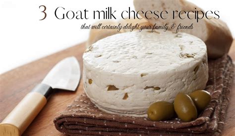 Goats Milk Cheese Recipes - How to Make Feta The Easy Way