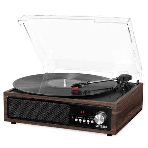 Victrola 3-in-1 Bluetooth Record Player with Built-in Speakers | Bluetooth record player ...