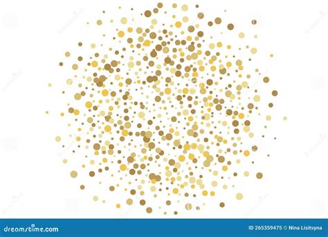 Gold Glitter Confetti, Great Design for Any Purpose. Party Decor Stock Vector - Illustration of ...