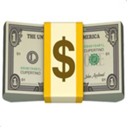 Dollar Banknote Emoji (U+1F4B5)