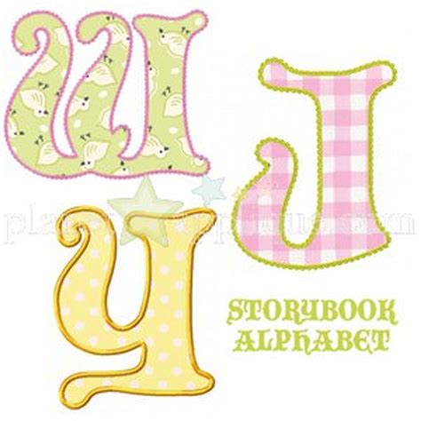 Storybook Alphabet Font - Planet Applique Inc