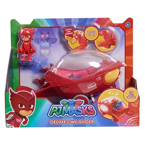 Disney Junior PJ Masks Deluxe Owl Glider Vehicle Figure Just Play - ToyWiz