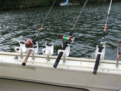 nice holder for your fishing poles | Aluminum fishing boats, Fishing diy, Diy fishing rod holder