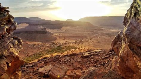 Mindblowing sunset in the mauritanian desert. #mauritania # ...