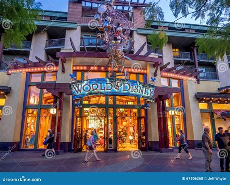 World Of Disney Store At Downtown Disney Editorial Stock Photo - Image ...