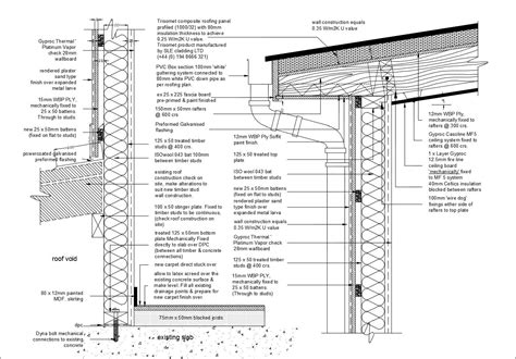 【Architecture Details】Roof & Wall Section Details