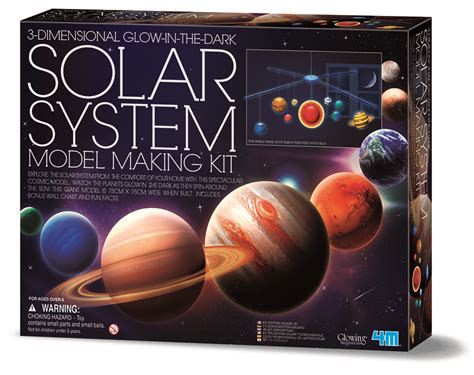 Solar System Model Making Kit - 4M (JC-G5520) Educational Resources and ...