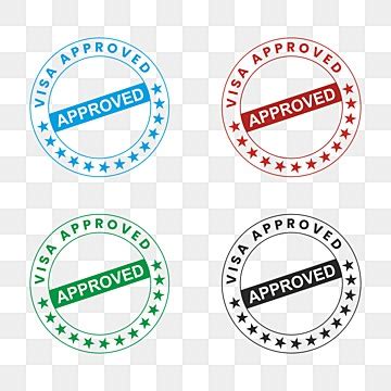 Visa Approve PNG Transparent Images Free Download | Vector Files | Pngtree