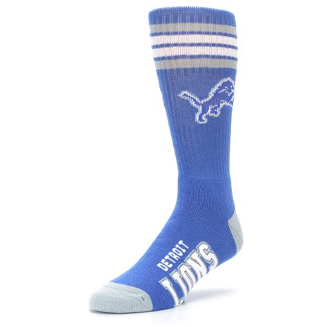 Detroit Lions Socks - Men's Athletic Crew Socks | boldSOCKS