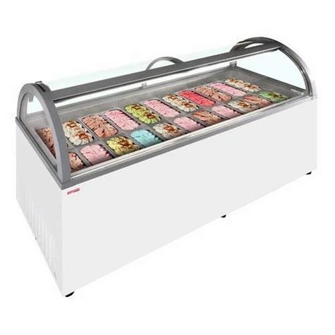 Aluminium And Glass 300 L Scoop Icecream Freezer, Electric at Rs 30000 ...