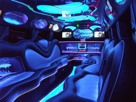 Inside Hummer Limos