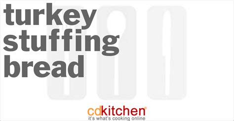 Bread Machine Turkey Stuffing Bread Recipe | CDKitchen.com