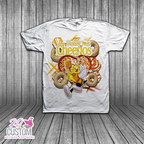 Custom Inspired Honey Nut Cheerios Crocs T-shirt - Etsy