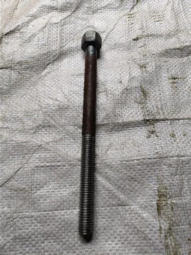 M24 (24 mm) 8 Inch Industrial Mild Steel Bolt, Black Oxide at Rs 50/piece in New Delhi