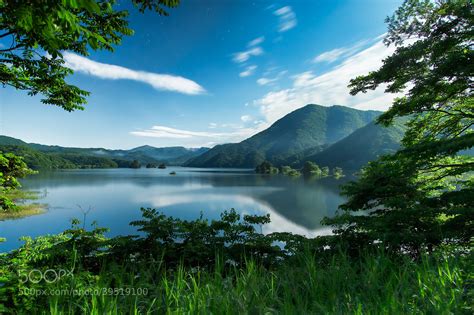 Photograph Super moonlit lake by MIYAMOTO Y on 500px