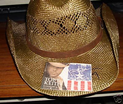 Toby Keith "whiskey" Autographed Cowboy Hat! Last One!! | #43140063